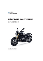 BMW R12 nineT - Navod na pouzivanie SK 2024